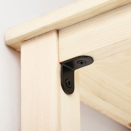 Set of 16 L-Shaped Angle Brackets, 20 X 20 X 16mm, Stainless Steel, Right-Angle Brackets, L-Shaped Brackets, Shelf Brackets, Angle Brackets, with 32 S