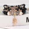 Bohemian Multilayer Hand-Palm Eye Cross Bracelet
