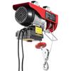 Electric Hoist Crane Winch 440 lbs 328 ft Wireless & 14 ft Wired Remote