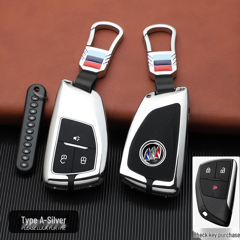 Buick Encore S Key Case: Fashionable Car Key Bag with Decorative Buckle.