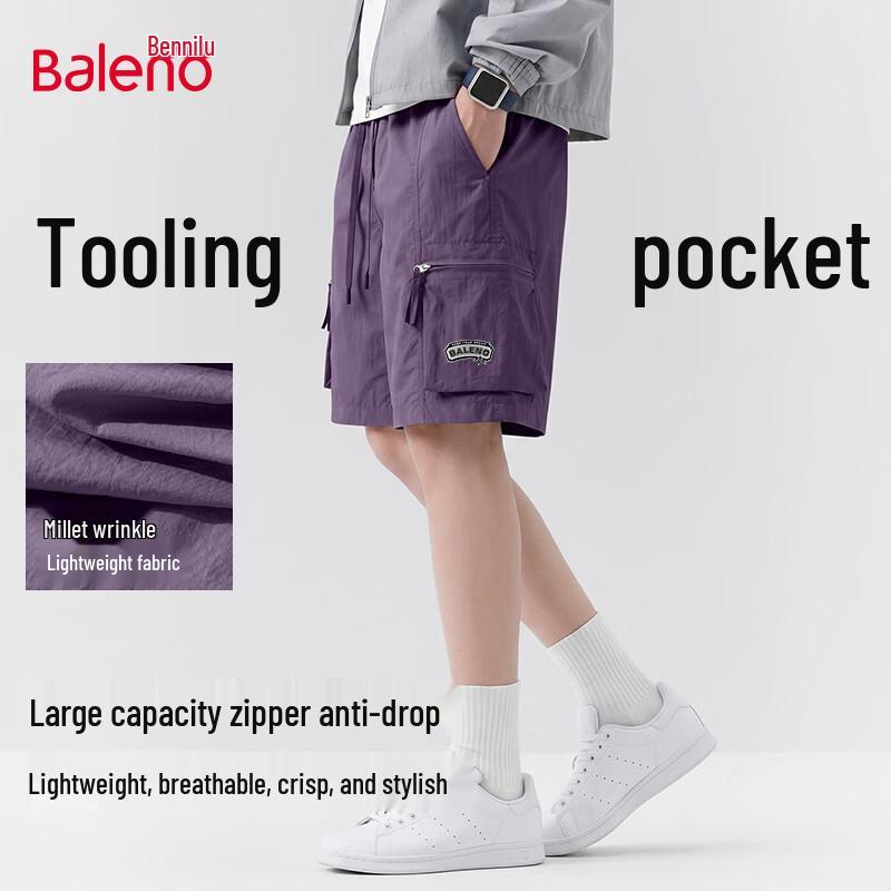 Baleno Men s Summer Loose Breathable Casual Cargo Shorts 4XL