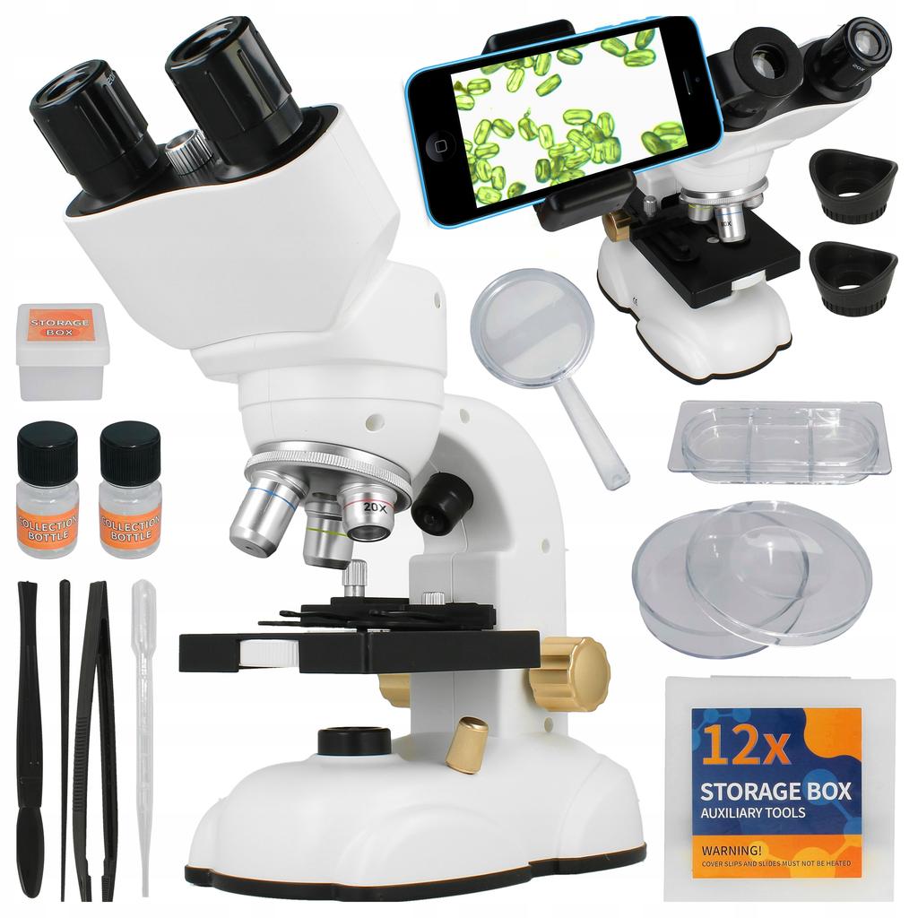 [PACZB] Scientific Optical Microscope Magnification 400-1600X Z3246