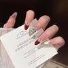 Cat's Eye Wearing Nail Pure Hand-made Nail Piece Fake Nail Wearing Nail Piece Advanced Sense Thin Dog Long