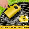 Wireless Electric Grill Brush With Replaceable Brush Heads for Outdoor Rotating Roller Cleaning Tool 350 Rpm for Barbecue Grates
