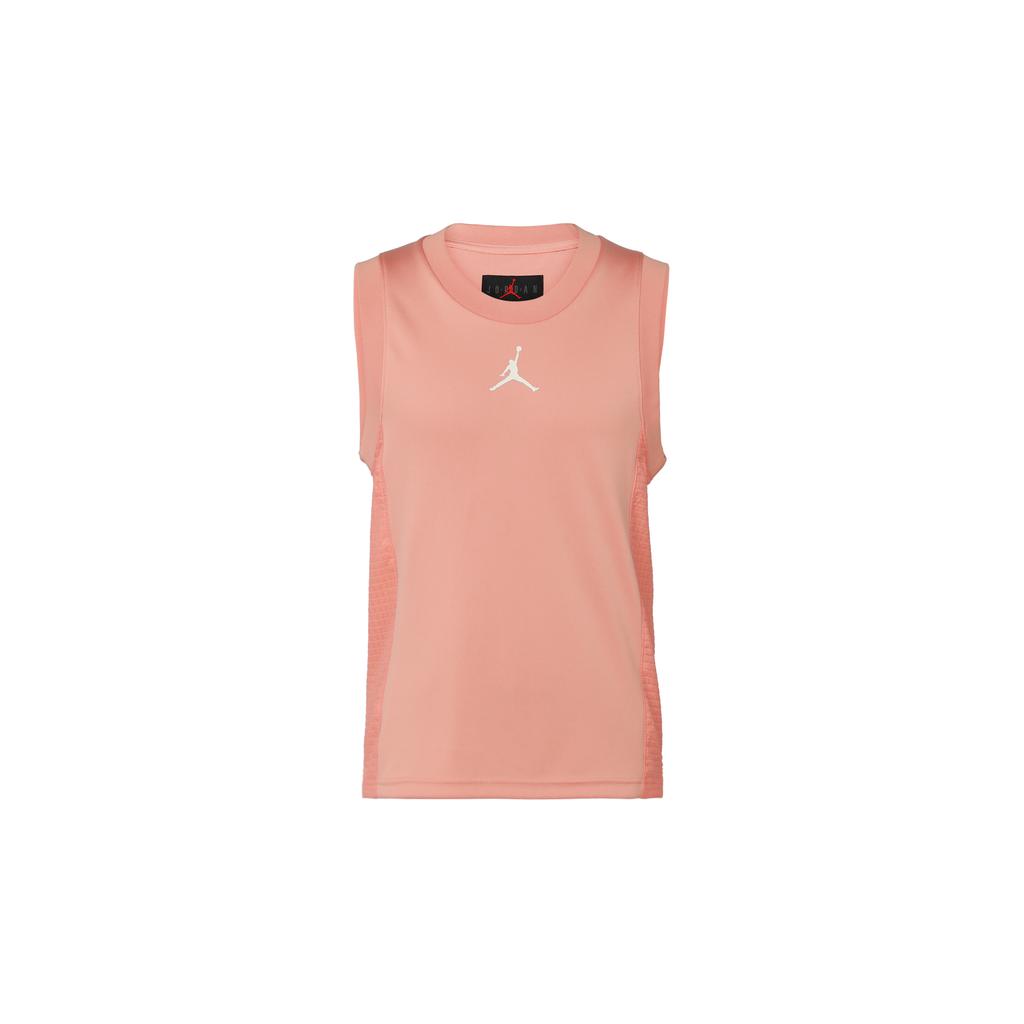 Jordan Tank Tops Men's Orange Crew Neck Moderate Straight Fit CZ4742-808