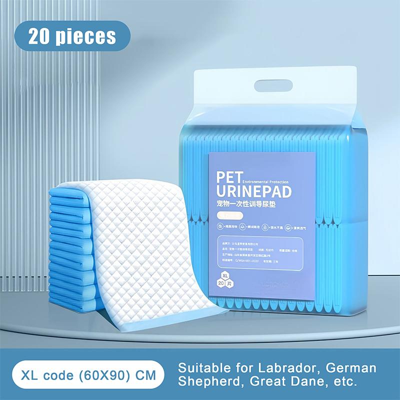 20/40/50/100er-Pack Ultra-Saugfähige Haustier-Windelunterlagen für Hunde & Katzen Geruchskontrolle Welpen-Urinpads Einweg-Katzentoilette-Lösungen