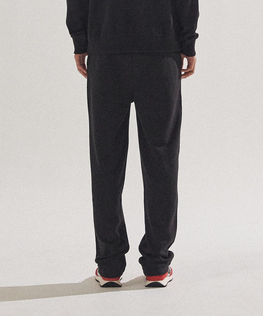 PALAP Signature Logo Embroidered Semi-Wide Training Pants_Pl24S3Pt008_Bk
