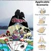 1pc Powerpuff Girls Cozy Print Blanket Lightweight Warm Flannel Throw Blanket For Sofa, Bed, Living Room