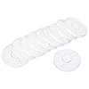 10pcs Nail Art Storage Box 12 Grids Round Dustproof Clear Jewelry Organize Container for Beads