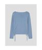 8SECONDS Layered Pullover Sky Blue