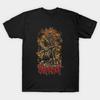 Tamanho Asiático Algodão Unissex Camiseta Estampada Camiseta Slipknot Estampa Sem Corte Caimento Regular