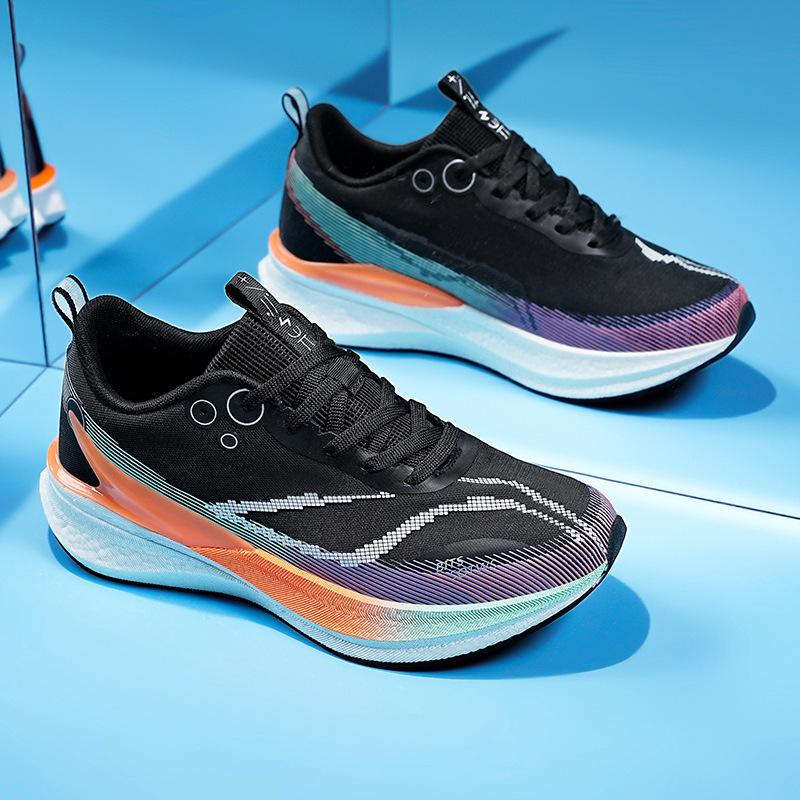 

Professional running shoes, ultra-light boys and girls in middle school physical education class, lightweight racing men s real shock-absorbing run 44 чёрный