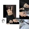 Eleganter Verstellbarer Offener Ring Mit Geometrischem Design Für Damen Modeaccessoire 2023