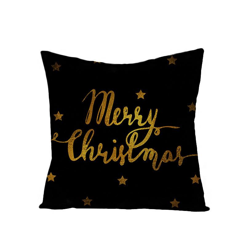 Black Gold Series Throw Pillow Covers With Digital Printing Of Short Plush Fabric Car-Shaped Sofa Cushion For Office Home Decor