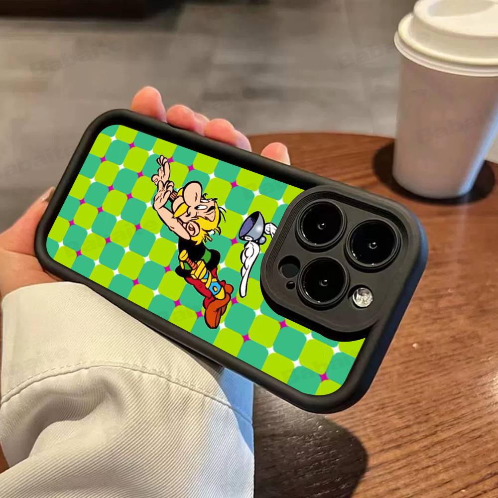 A-Asterix Y-O-Obelix Phone Case For IPhone 17 16 15 14 13 12 11 Pro Max Plus Silicone Shockproof Case