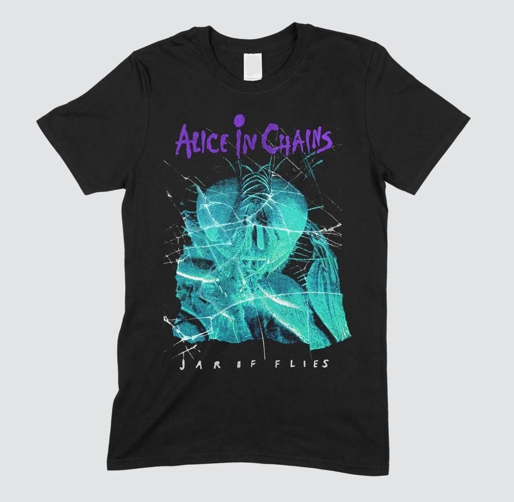 

Футболка унисекс Alice In Chains Band Dirt Smoke из плотного хлопка черного цвета, размеры S-4XL S