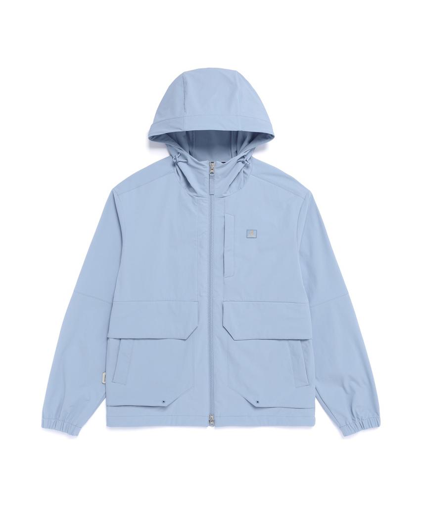 Nationalgeographic N261Uft990 Rio Stretch Semi-Overfit Hoodie Full Zip G/Blue