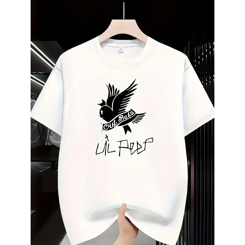 

European sizes Men s Solid Color Classic Round Neck Short Sleeve T-Shirt Suitable for Daily Wear - Casual Summer Breathable Machine 4XL білий