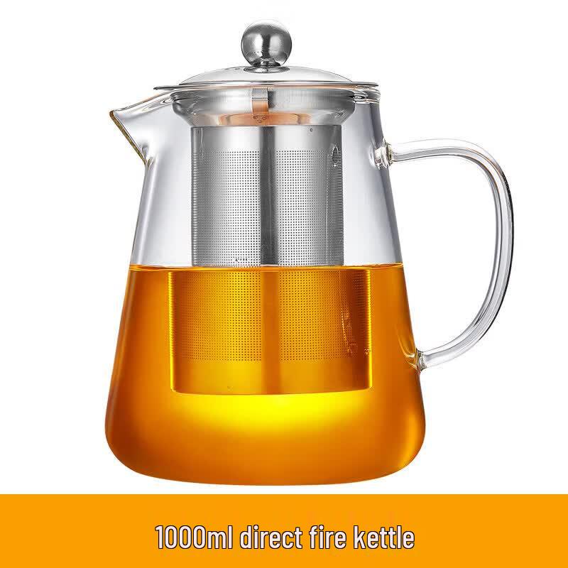 Household Heat-Resistant Glass Teapot Tea Set