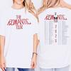 Bruno Mars The Romantic Tour Inspired Print Short Sleeve Cotton T-shirt 2026 Retro Pop Concert Men Women Tee Music Fan Gift