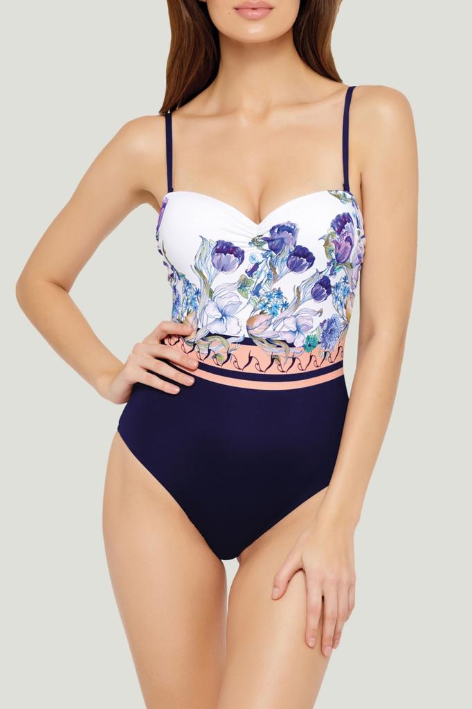 Сдельный купальник с принтом Marc & Andre (64989)