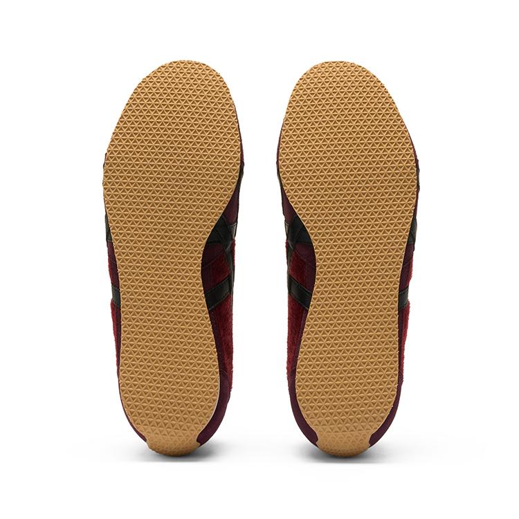 ONITSUKA TIGER Runspark Abriebfeste Low Top Freizeitschuhe Unisex Burgunderfarbene Sneaker 1183C536-500