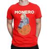 Moon Unisex Planet Monero Xmr Crypto Novelty 100 Cotton Tshirt Monero Xmr Tops Tees For Unisex
