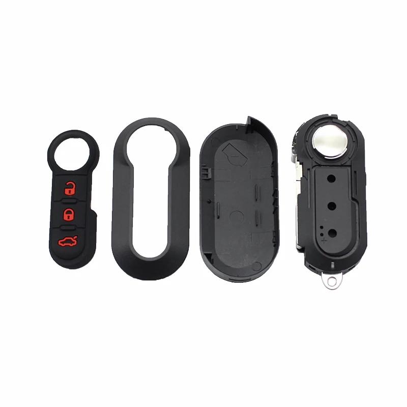 Cocolockey 3 кнопки Викидний корпус ключа для FIAT 500 Bravo Croma Doblo Ducato Fiorino Linea Panda Grande Punto Scudo