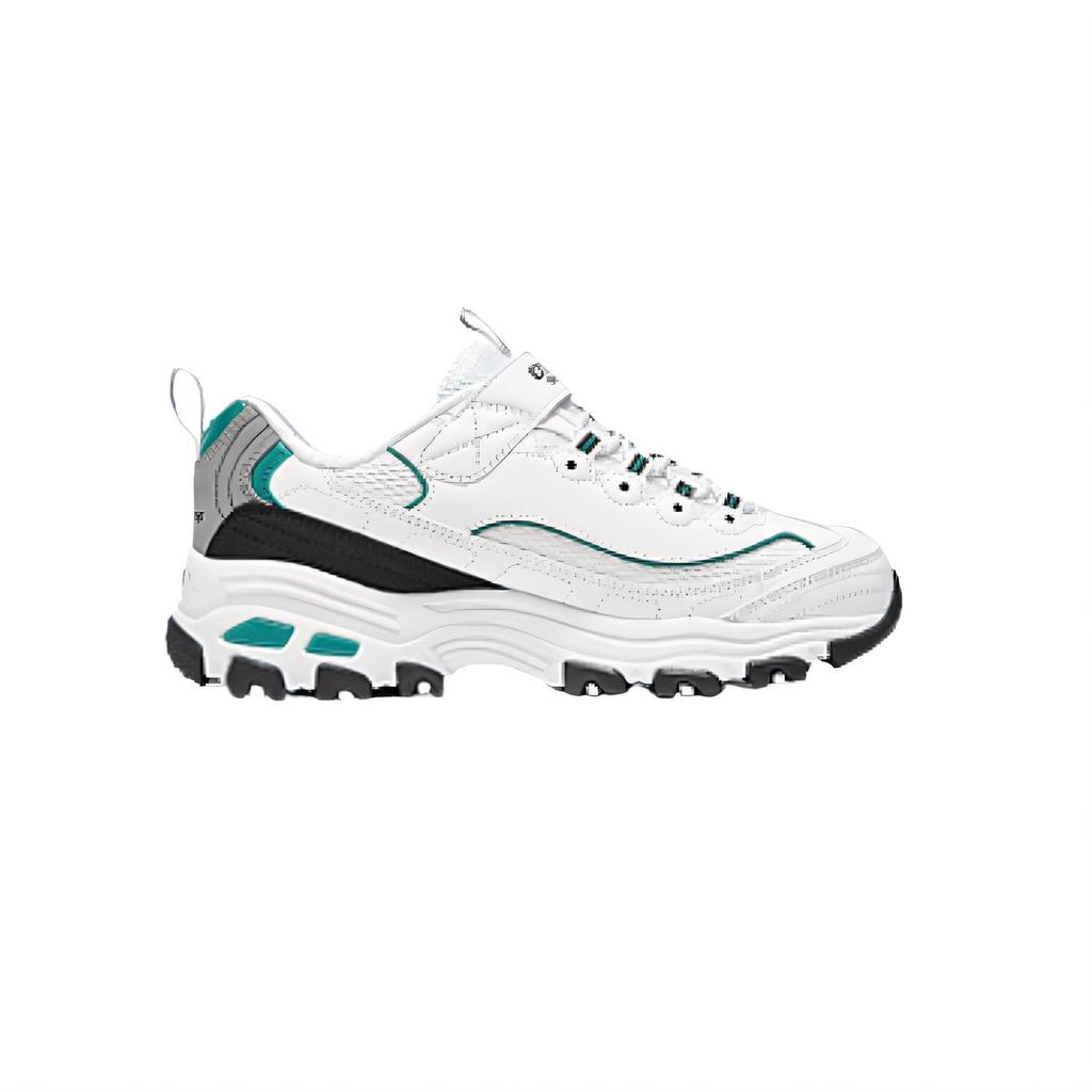 Skechers Kids Comfortable Non-Slip Shock Absorbing Durable Low-Top Casual Shoes Kids Sneaker White Black 405306L-WBK