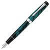 PILOT Custom Heritage SE Füllfederhalter Mittlere Feder Marmor 14K Gold Stift, (M), Grün, Schwarz, FKVH3MRMAGM, Feder.