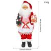 Santa Claus & Grandma Christmas Tree and Window Ornaments Decoration