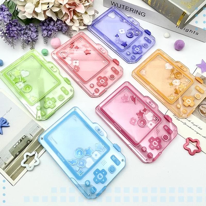 Vintage Kamera Serie Acryl Fotorahmen 3 Zoll Kartenhalter für Anime Fotokarte Aufsteller Originaldesign Kreative Geschenke