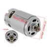 Motor de Repuesto Mejorado de 12V Para Dispositivos Eléctricos Perfecto Para Mantenimiento de Taladro y Fijaciones