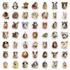 50 Cute Transformed Guinea Pig Stickers Cute Pet Guinea Pig Cartoon Stickers Hand Account Water Cup Waterproof Decorative Stickers