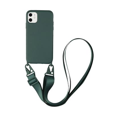 Silikon-Lanyard-Handyhülle Für iPhone 16 14 15 12 13 11 Pro Max Mini 7 8 Plus X XS Max Hülle Halsband Crossbody-Kette