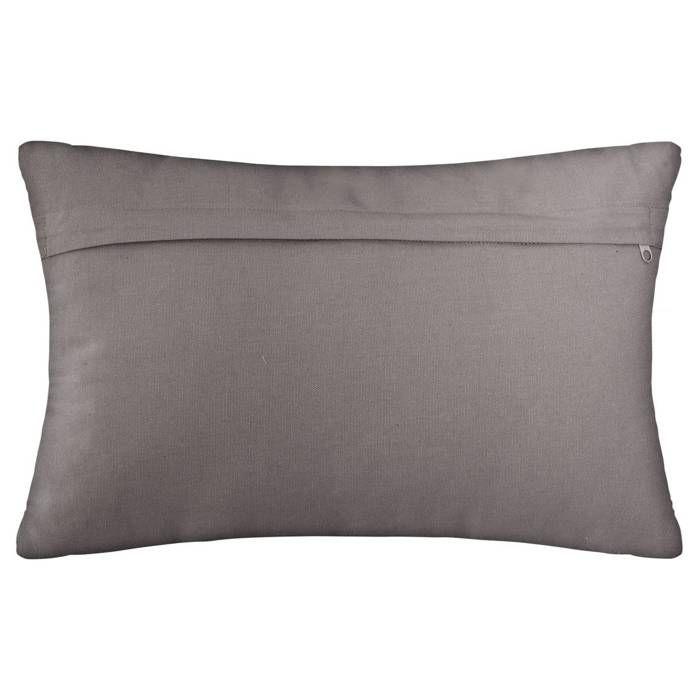 Coussin Motifs "Otto" Gris 30X50cm - Atmosphera Createur D'interieur