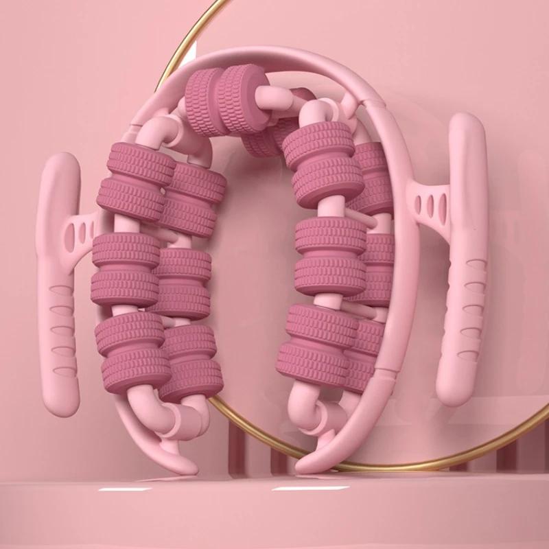9/18/28 Wheel Annular Leg Clamp Massager Relax  Massager Anti-cellulite Massager Body Slimming Roller Massage for Body