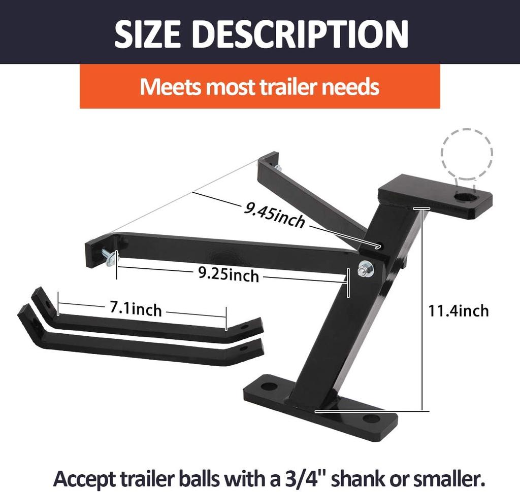 Přívěsný vozík za sekačku na trávu Kompatibilní s jízdními sekačkami John Deere, Cub Cadet, Husqvarna, Craftsman