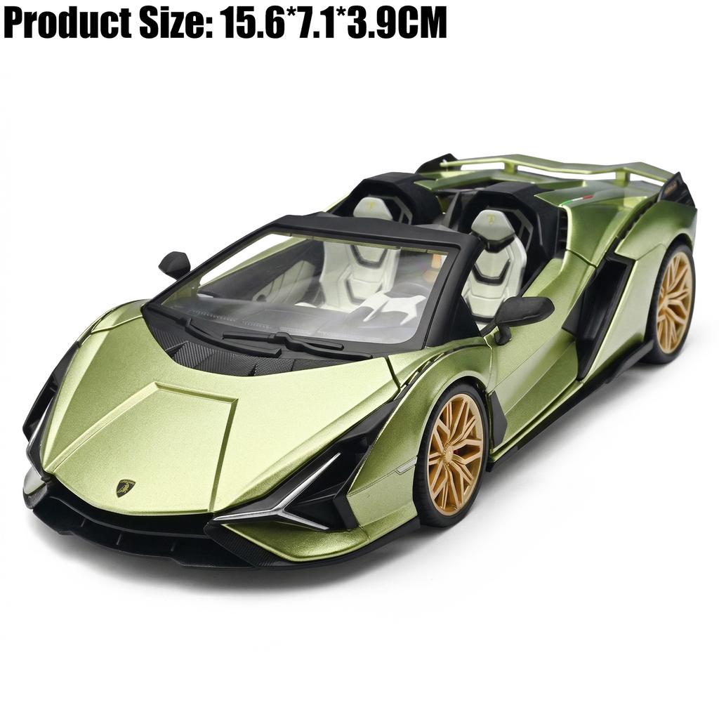 1:32 Lamborghini Sian Roadster Supercar Alloy Metal Diecast Model Car Home Decoration Desktop Display Ornaments Simulation Gifts