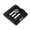 High Strength Aluminum Quick Release Plate With 3 Screw Mounting Channel And Anti Slip Feet For TY50X Tripods