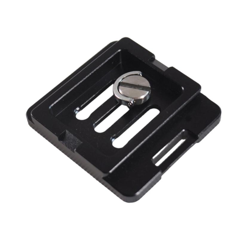 High Strength Aluminum Quick Release Plate With 3 Screw Mounting Channel And Anti Slip Feet For TY50X Tripods