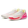 Anta Zap 3 Cushioning, Wear Resistant Low top Front Fork Carbon Plate Basketball Shoes Men's White Pink Orange 912531110Q-1