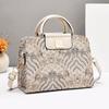 Luxury Design Ethnic Style Print Women Handbag Classic Versatile Commuting Square Crossbody Shoulder Bags