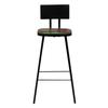 VidaXL 4x Chaises de Bar Bois Massif de Récupération Multicolore Tabouret 245393
