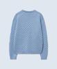 INTEMPOMOOD Croffle Round Neck Knit_Sky Blue