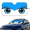Cute Girl Car Eyes Windshield Sunshade Car Window Windscreen Cover Sun Shade Auto Sun Visor Car-covers Car Solar Protection