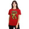 Teenage Mutant Ninja Turtles Womens/Ladies Raphael Retro T-Shirt
