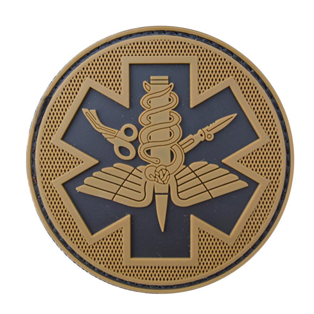 Tactical Medical Luminous Armband Velcro Badge Sticker for Outdoor Use