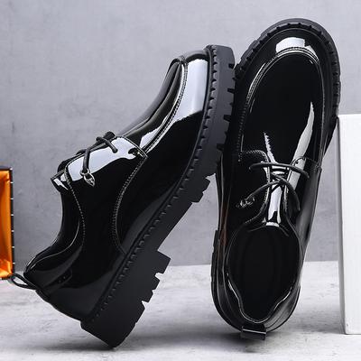 Fashion Derby Men's Shoes Luxury Designer Style Office or Business Party Hot Selling High-quality Adult Suit Shoes Genuine Leather