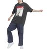 Nike Sportswear T Shirt Women's Gray Black HF6292-060